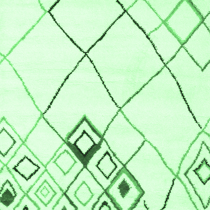 Machine Washable Solid Emerald Green Modern Area Rugs, wshcon2755emgrn