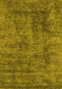 Abstract Yellow Contemporary Rug, con2757yw