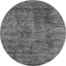 Square Abstract Gray Contemporary Rug, con2757gry