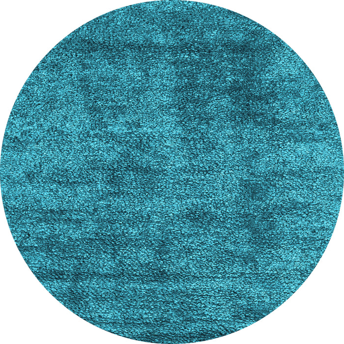 Round Machine Washable Abstract Light Blue Contemporary Rug, wshcon2757lblu
