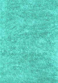 Abstract Turquoise Contemporary Rug, con2758turq