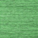 Square Abstract Emerald Green Contemporary Rug, con2759emgrn