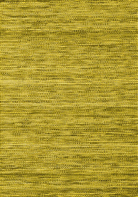 Abstract Yellow Contemporary Rug, con2759yw