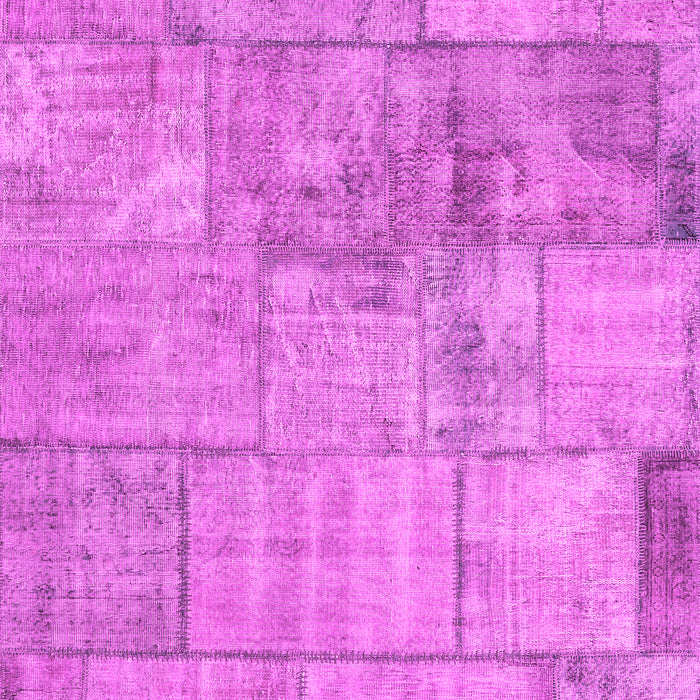 Patchwork Pink Transitional Rug, con275pnk
