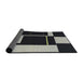 Thickness of Contemporary Mid Gray Modern Rug, con2760