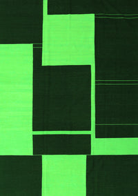 Abstract Green Contemporary Rug, con2760grn