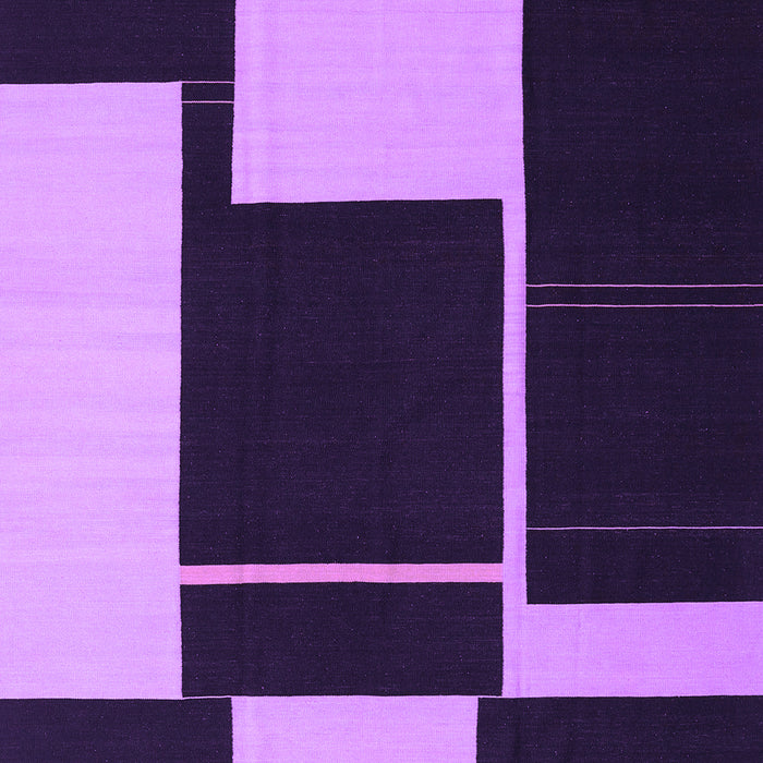 Abstract Purple Contemporary Rug, con2760pur