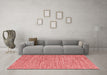 Contemporary Red Washable Rugs