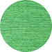 Square Abstract Green Contemporary Rug, con2761grn