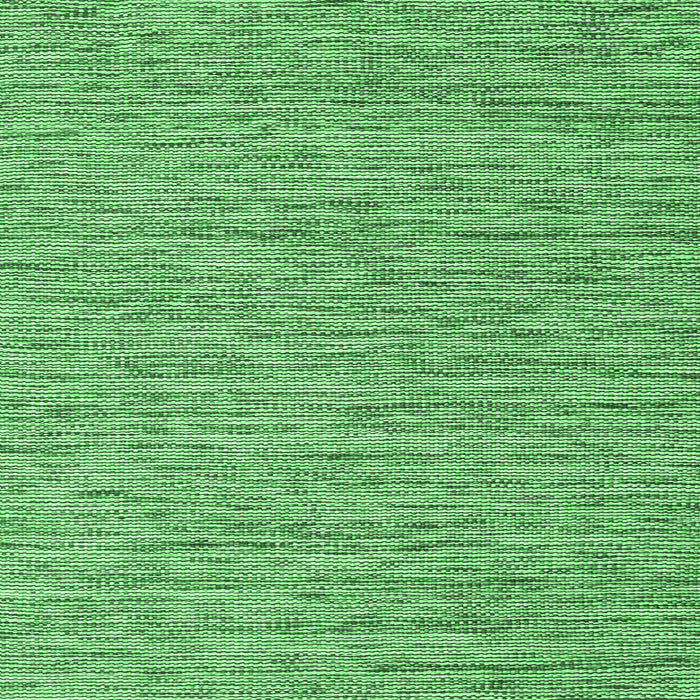 Square Abstract Emerald Green Contemporary Rug, con2761emgrn