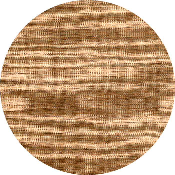 Square Abstract Orange Contemporary Rug, con2761org