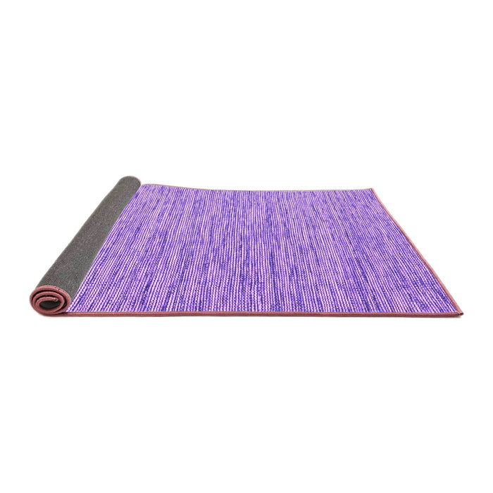 Sideview of Abstract Purple Contemporary Rug, con2761pur