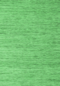 Abstract Emerald Green Contemporary Rug, con2762emgrn