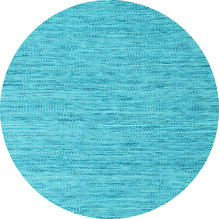 Round Machine Washable Abstract Light Blue Contemporary Rug, wshcon2762lblu