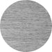 Square Abstract Gray Contemporary Rug, con2762gry