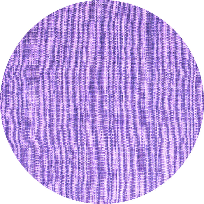 Round Machine Washable Abstract Purple Contemporary Area Rugs, wshcon2762pur