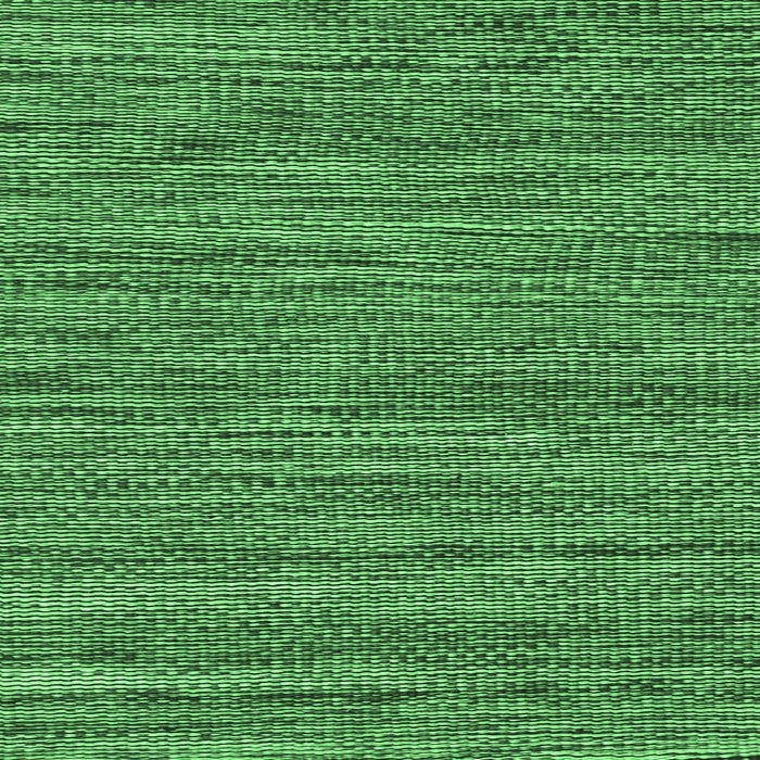 Square Abstract Emerald Green Contemporary Rug, con2763emgrn