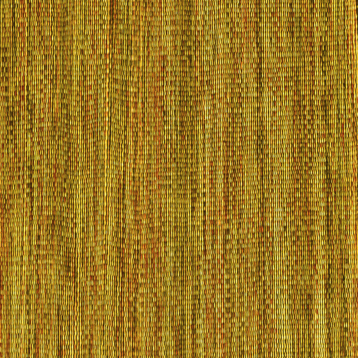 Square Machine Washable Abstract Yellow Contemporary Rug, wshcon2763yw