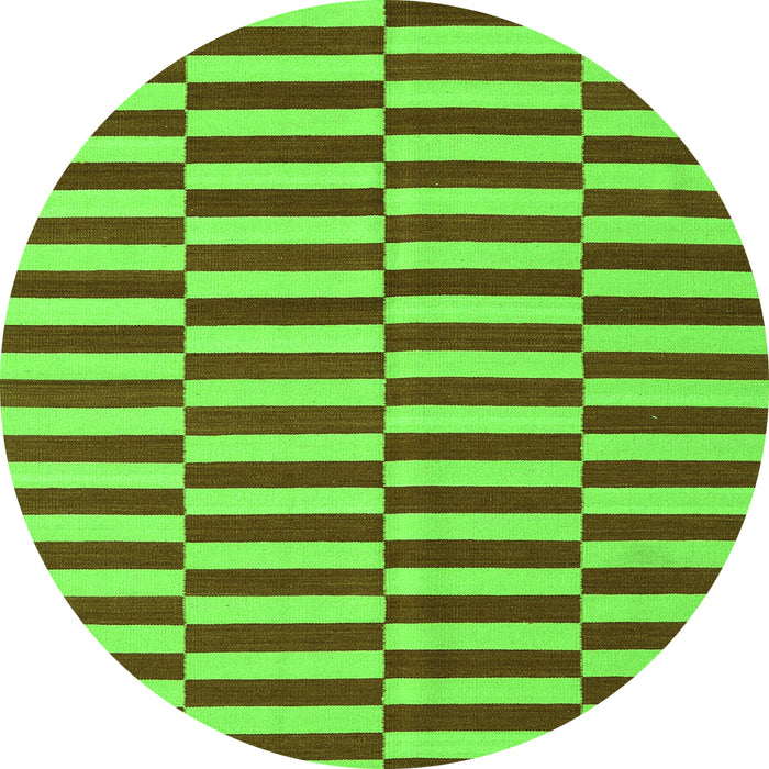 Square Oriental Green Traditional Rug, con2764grn