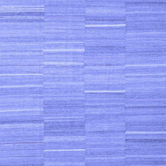 Abstract Blue Contemporary Rug, con2765blu