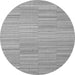 Square Abstract Gray Contemporary Rug, con2765gry