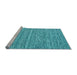 Sideview of Machine Washable Abstract Light Blue Contemporary Rug, wshcon2766lblu