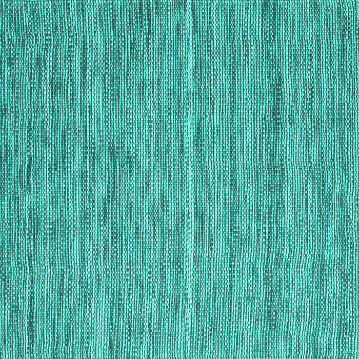 Square Abstract Turquoise Contemporary Rug, con2766turq