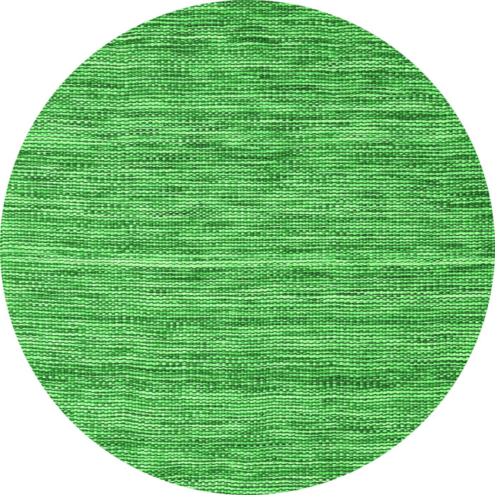 Square Abstract Green Contemporary Rug, con2766grn