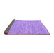 Sideview of Abstract Purple Contemporary Rug, con2767pur