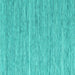 Square Abstract Turquoise Contemporary Rug, con2767turq