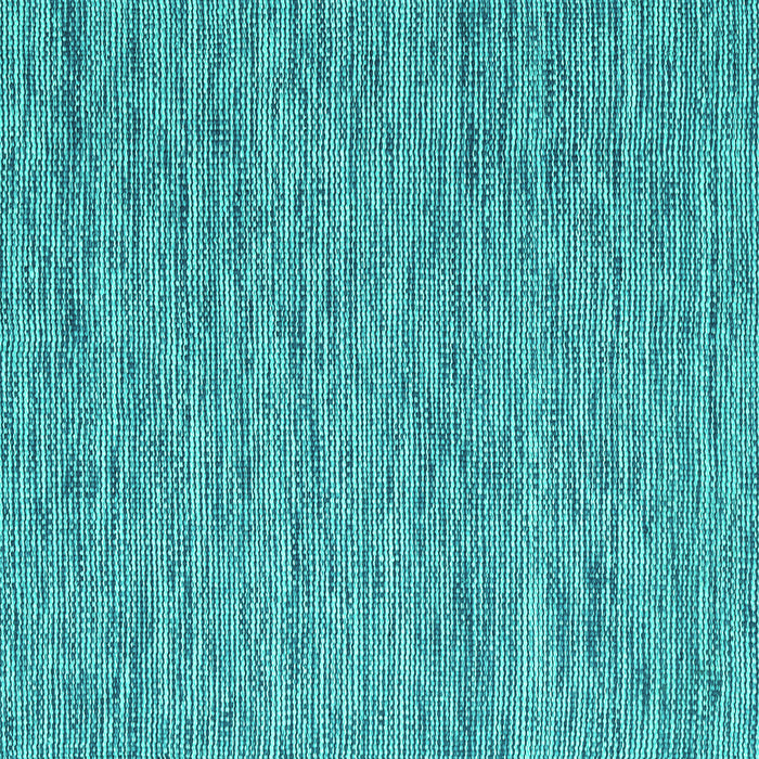 Square Abstract Turquoise Contemporary Rug, con2768turq