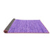 Sideview of Abstract Purple Contemporary Rug, con2768pur