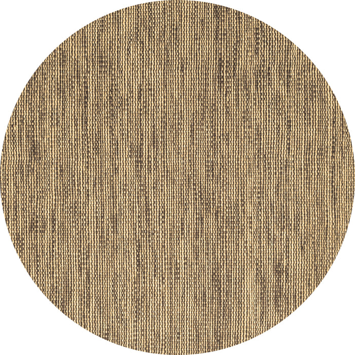 Round Machine Washable Abstract Brown Contemporary Rug, wshcon2768brn