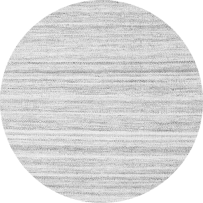 Square Solid Gray Modern Rug, con2769gry