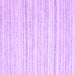 Square Machine Washable Solid Purple Modern Area Rugs, wshcon2769pur