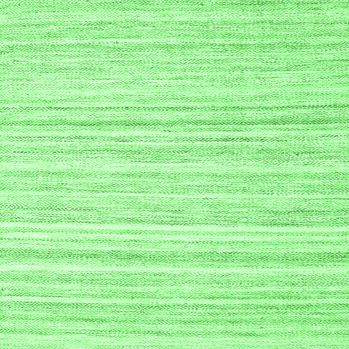 Serging Thickness of Solid Green Modern Rug, con2769grn