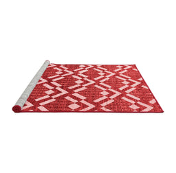 Contemporary Red Washable Rugs