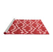 Contemporary Red Washable Rugs