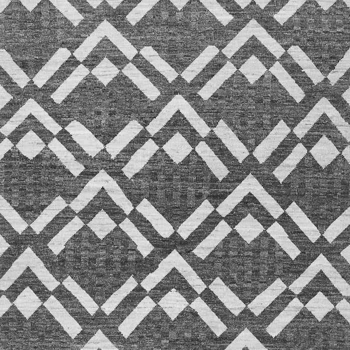 Abstract Gray Contemporary Rug, con276gry