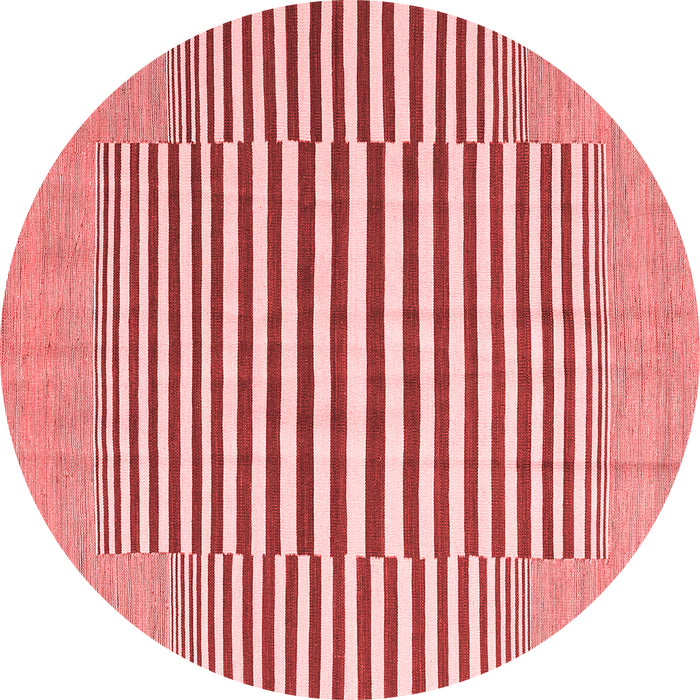 Abstract Red Contemporary Rug, con2770red