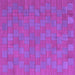 Square Abstract Purple Contemporary Rug, con2771pur