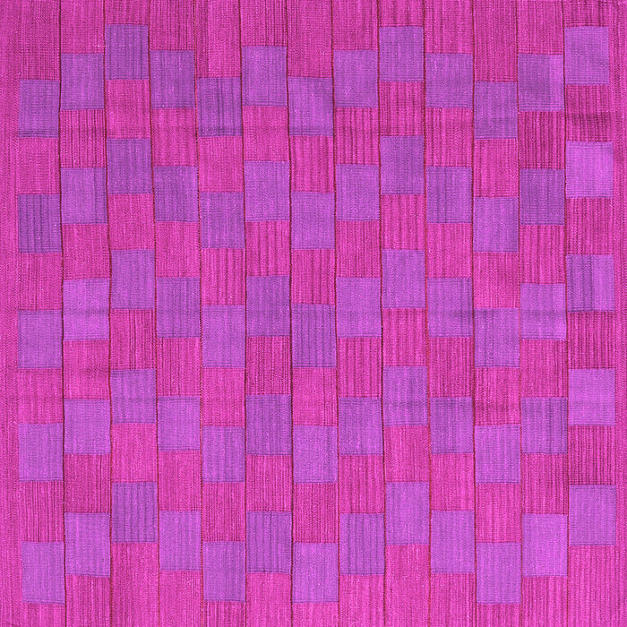 Square Abstract Pink Contemporary Rug, con2771pnk
