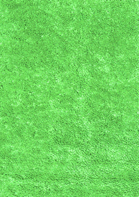 Abstract Green Contemporary Rug, con2772grn