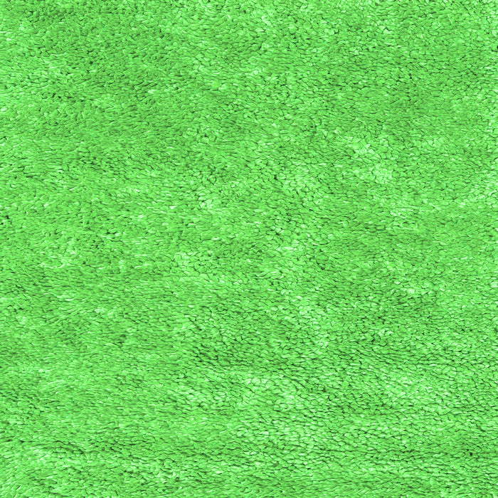 Serging Thickness of Abstract Green Contemporary Rug, con2772grn