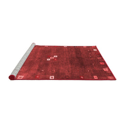 Contemporary Red Washable Rugs