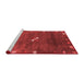 Contemporary Red Washable Rugs