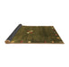 Sideview of Abstract Brown Contemporary Rug, con2773brn