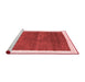 Contemporary Red Washable Rugs