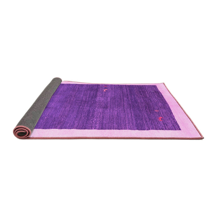 Sideview of Abstract Pink Contemporary Rug, con2774pnk
