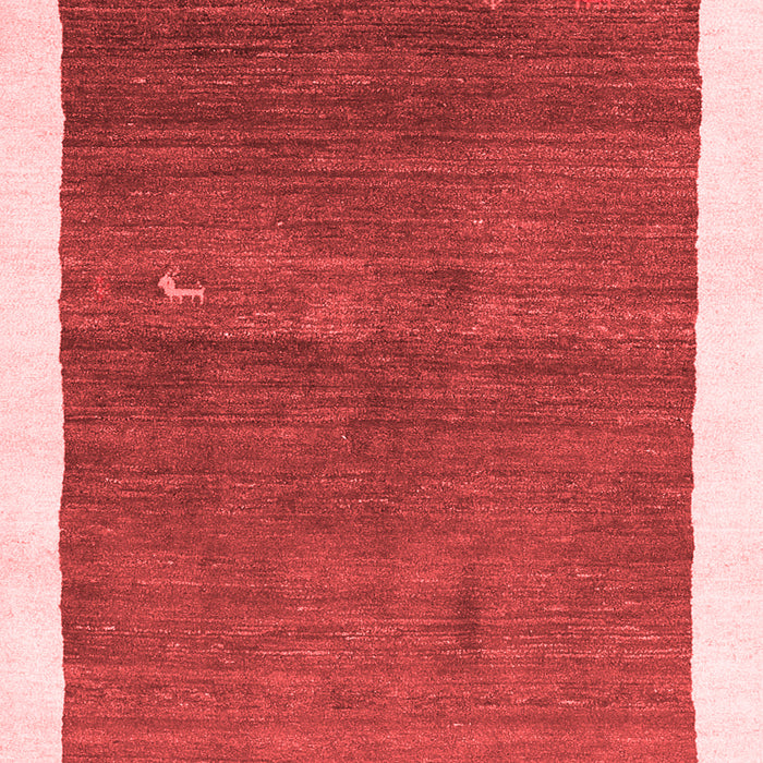 Machine Washable Abstract Red Contemporary Rug, wshcon2774red